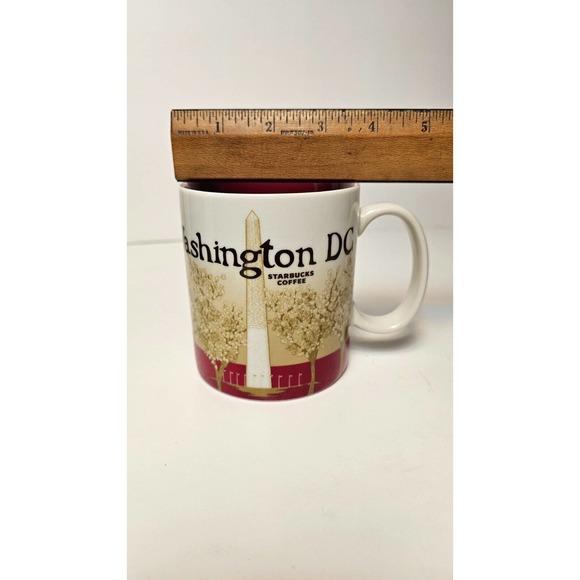 Starbucks WASHINGTON DC Collectors City Global Icon Coffee Mug Cup / 2011 - Picture 6 of 7